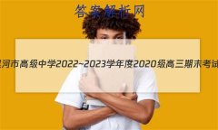 ںи߼ѧ2022~2023ѧ2020ĩ(233365Z)Ӣ
